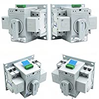 Guangshun nuevo hogar doble interruptor de transferencia automática 2P 63A 220 V interruptor de conmutación doble…